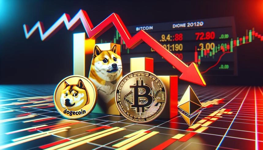 Dogecoin Price Drops Over 15%