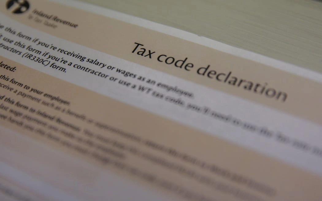 IRD; Tax Code Declaration