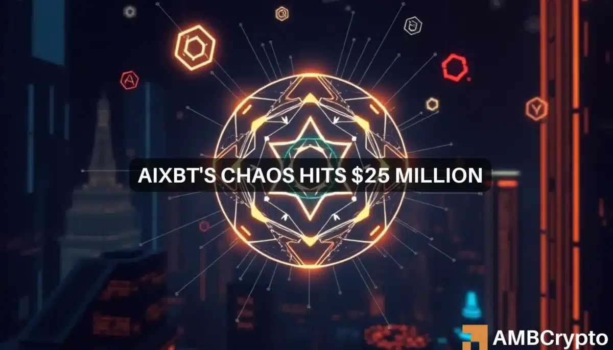 AIXBT's Chaos hits $25 million