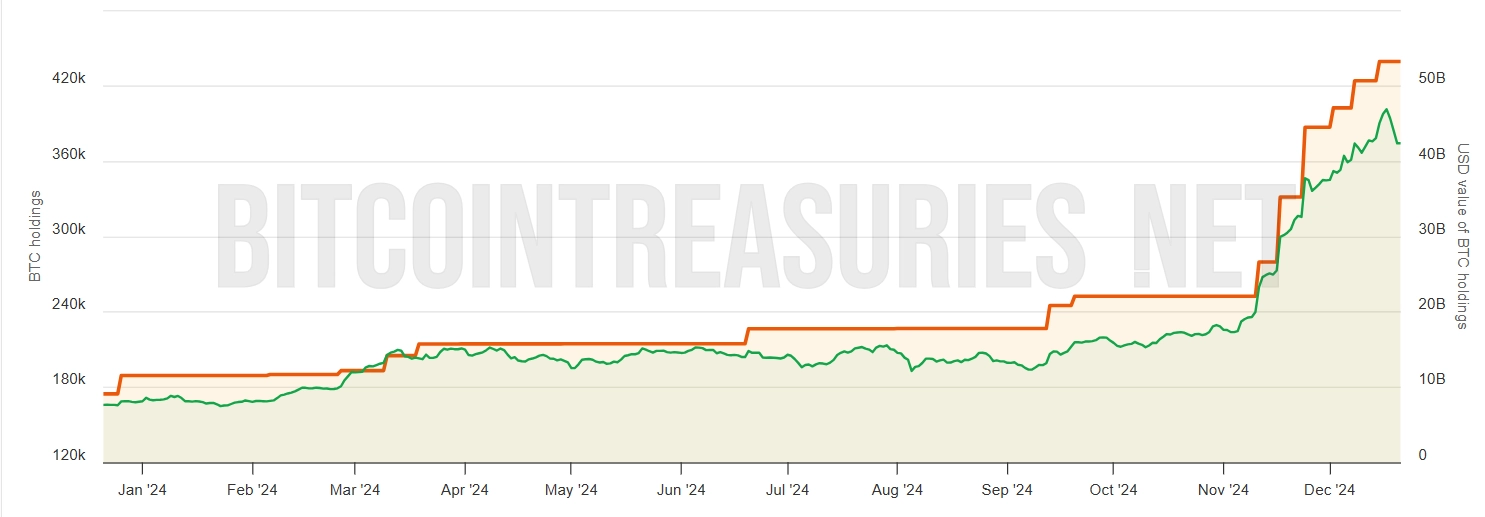 MicroStrategy Bitcoin Holindgs.