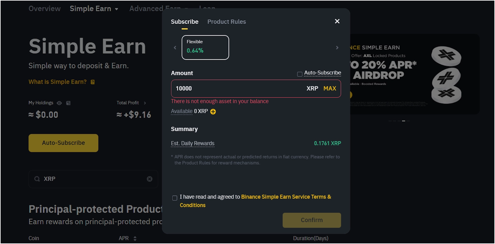 Stake XRP Tokens