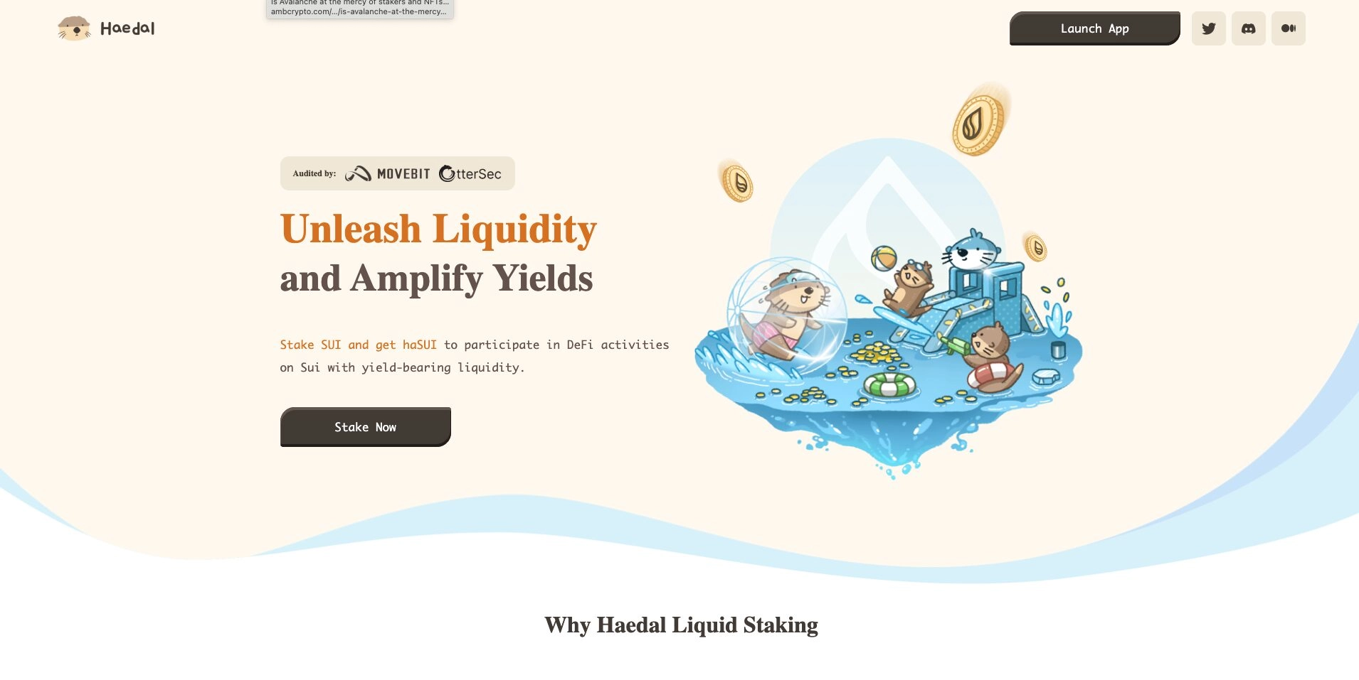 About Haedal Protocol ($HAEDAL)