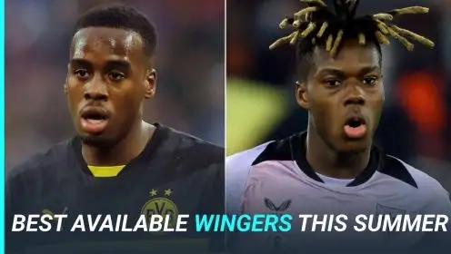 Top 10 wingers available this summer features Arsenal, Liverpool targets and Man Utd outcast