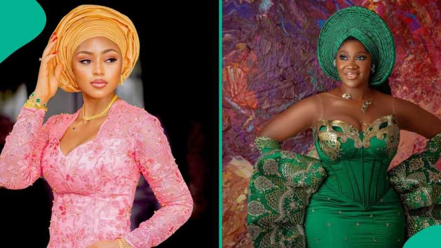 Regina Daniels and Mercy Johnson attend 68th UN Tourism CAF Gala night.