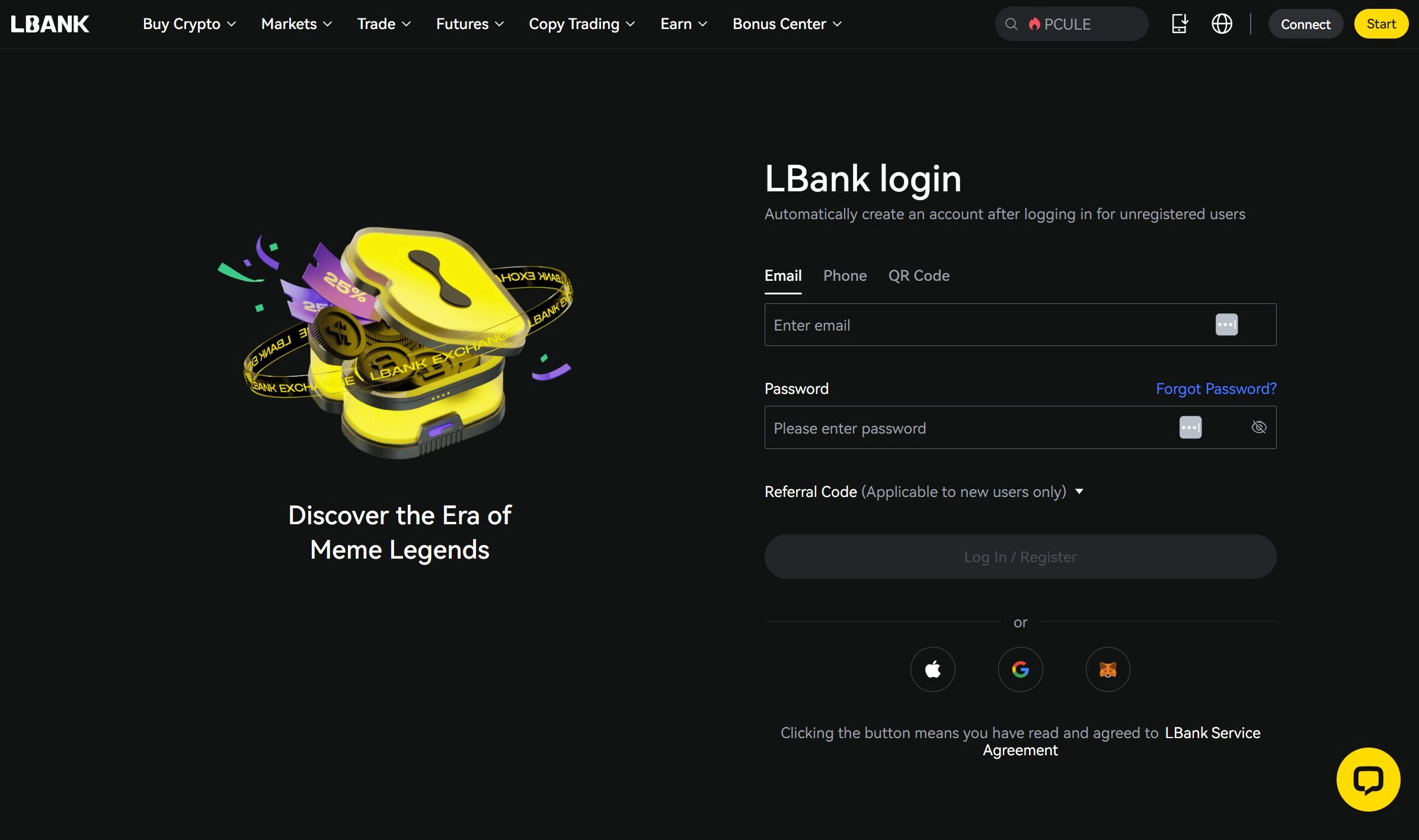How to Sign Up to LBank       