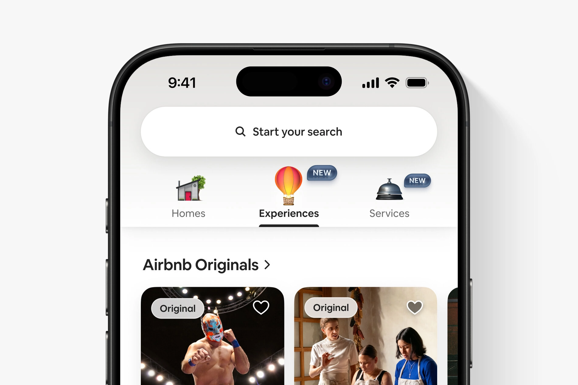 Updated Airbnb app