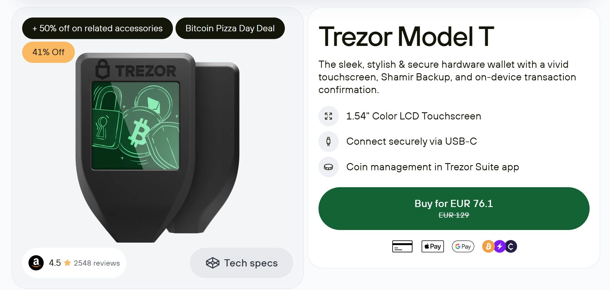 Trezor Model /T