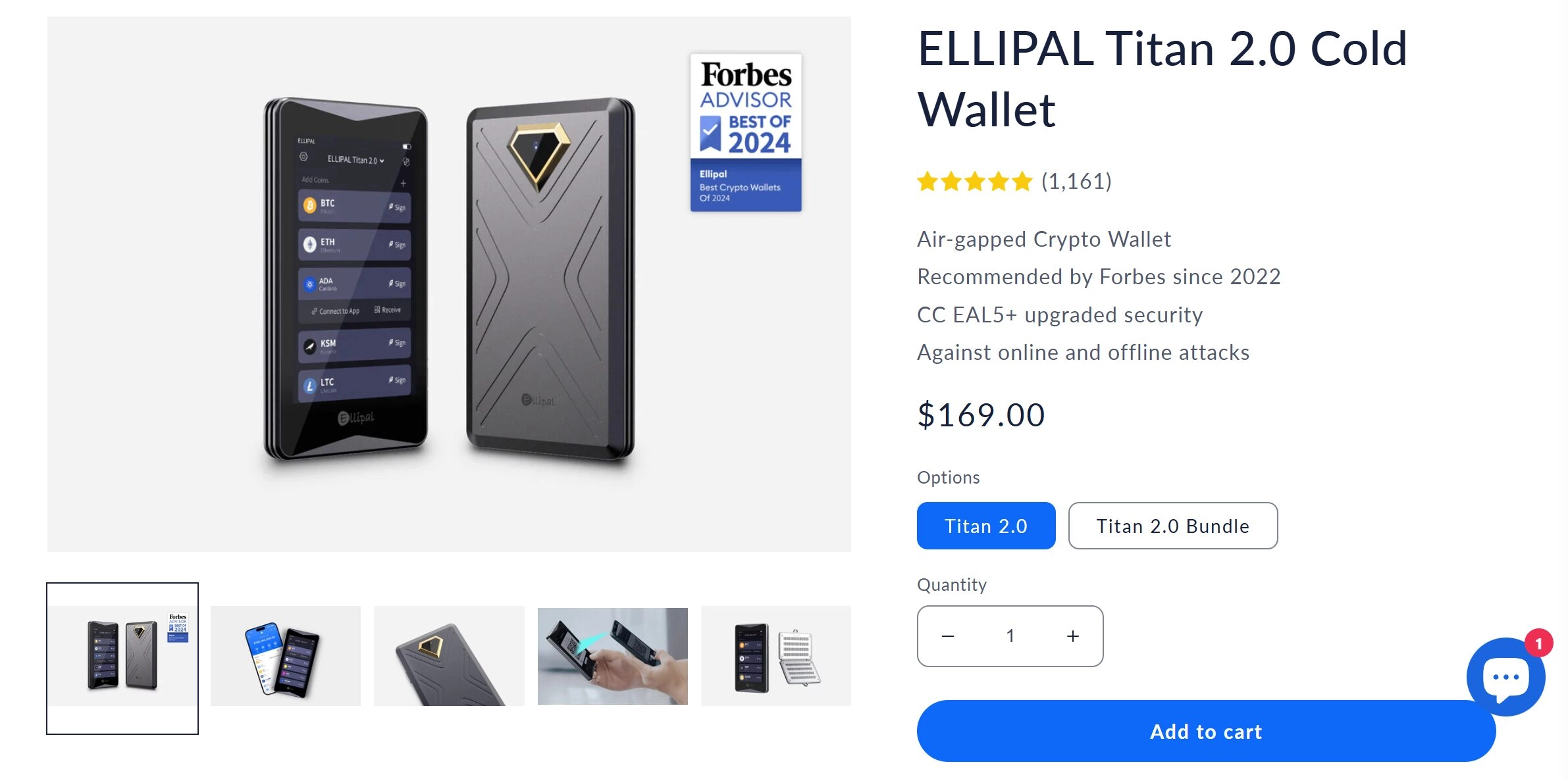 Ellipal Titan 2.0