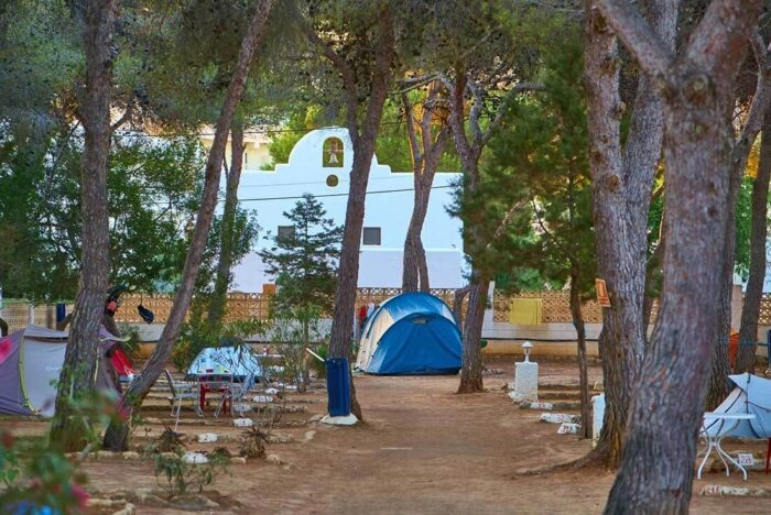 camping on Ibiza