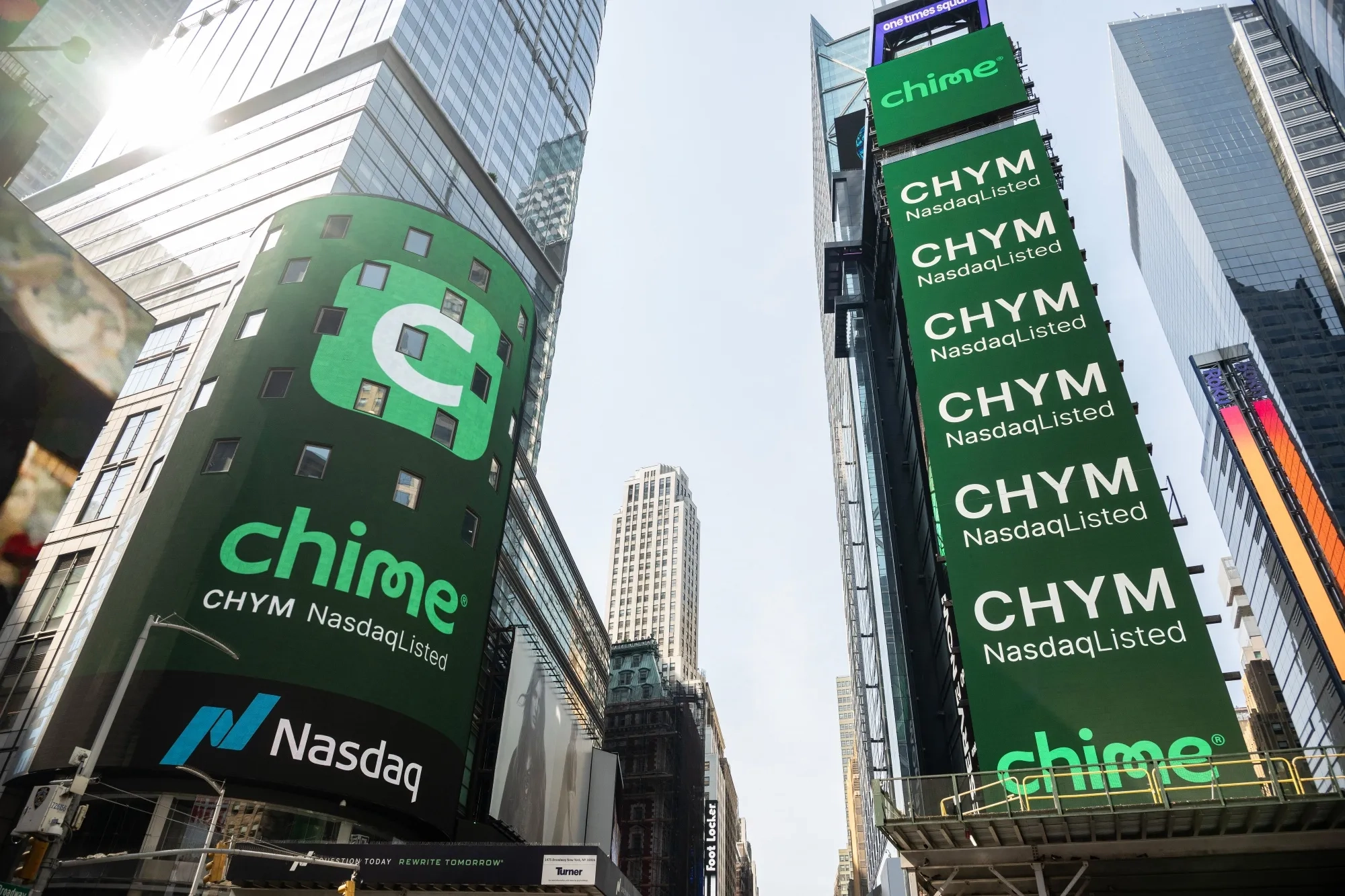 Chime Financial Debuts Initial Public Offering At Nasdaq MarketSite