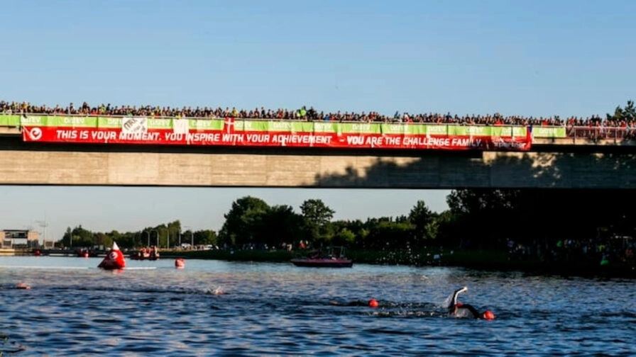 Challenge Roth swim course
