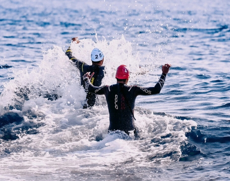 triathlon swimming open water