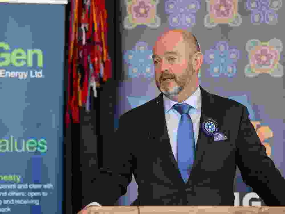 NexGen Energy Ltd. chief executive Leigh Curyer at Remai Modern in Saskatoon, Sask.