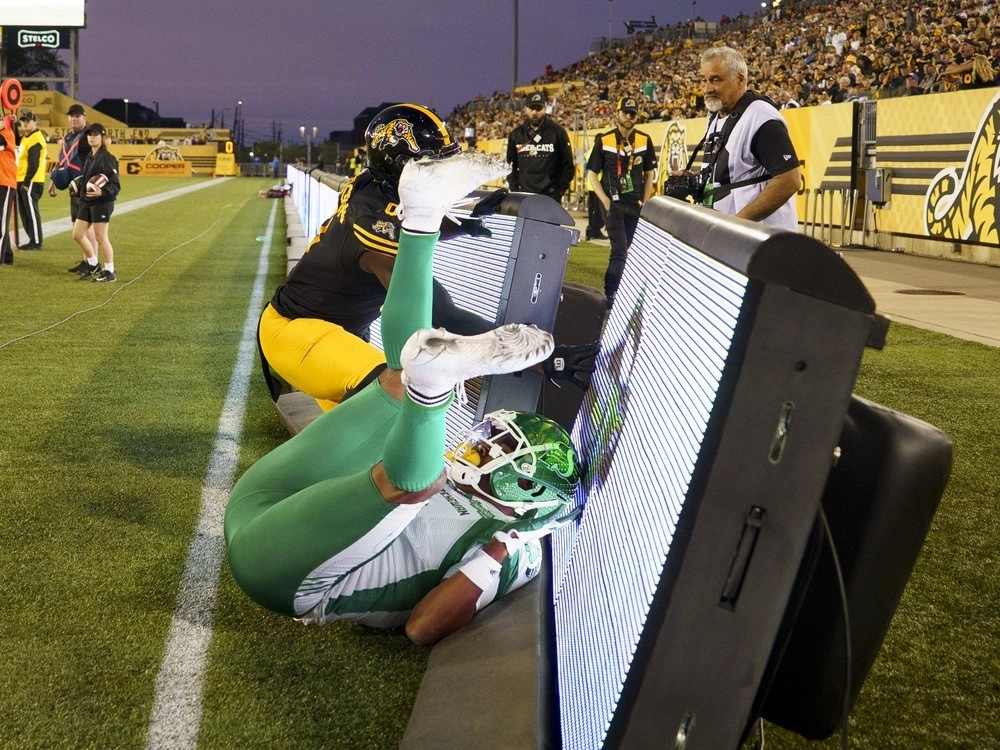 Riders receiver KeeSean Johnson