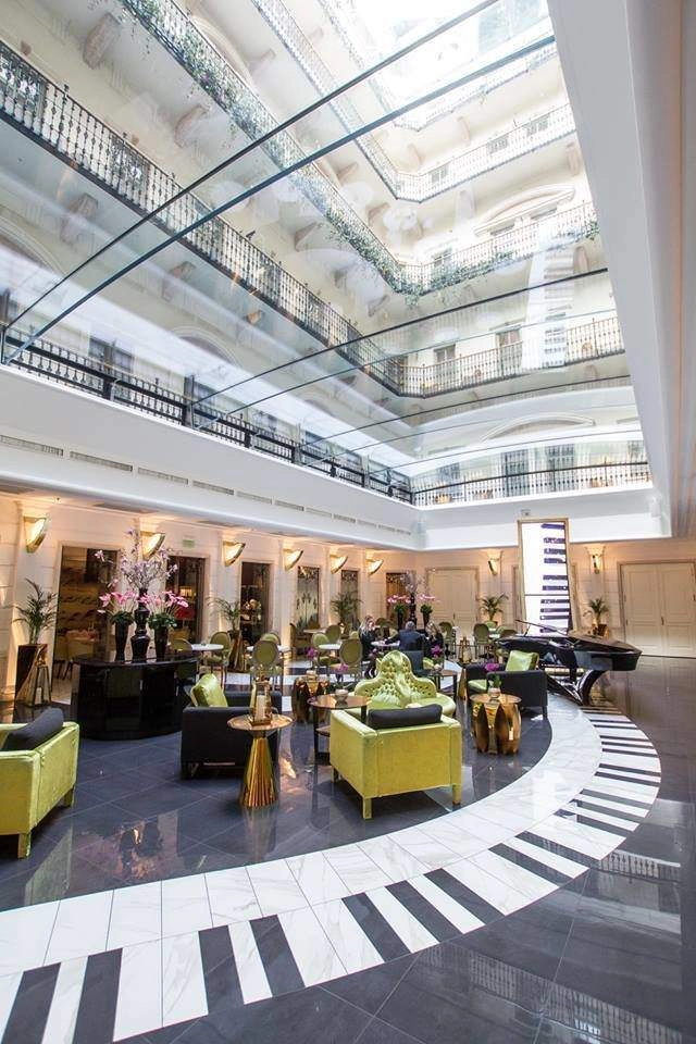 Budapest Aria Hotel sky champagne bar