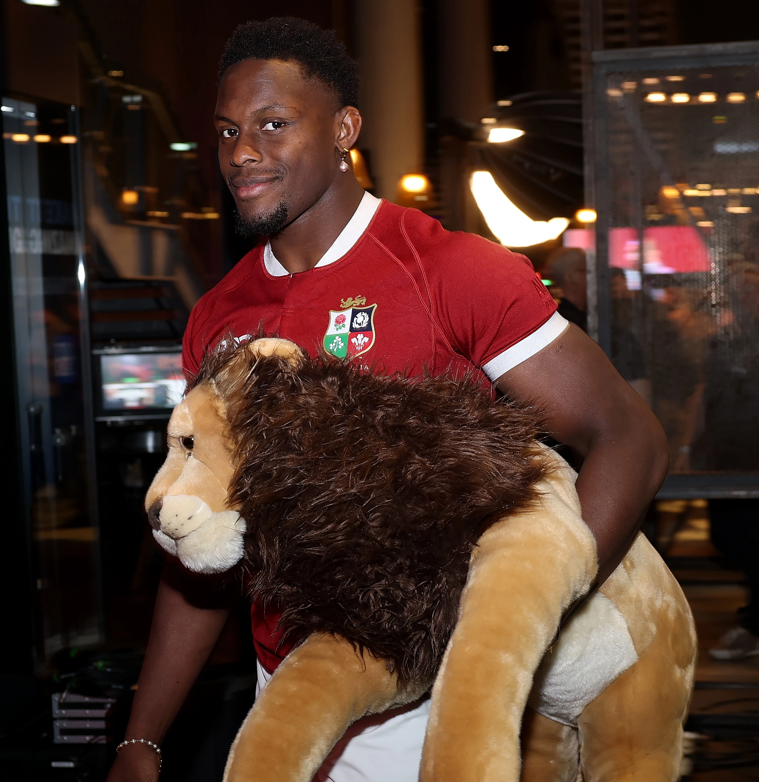 The British and Irish Lions have brought a mascot with them on tour for 75 years