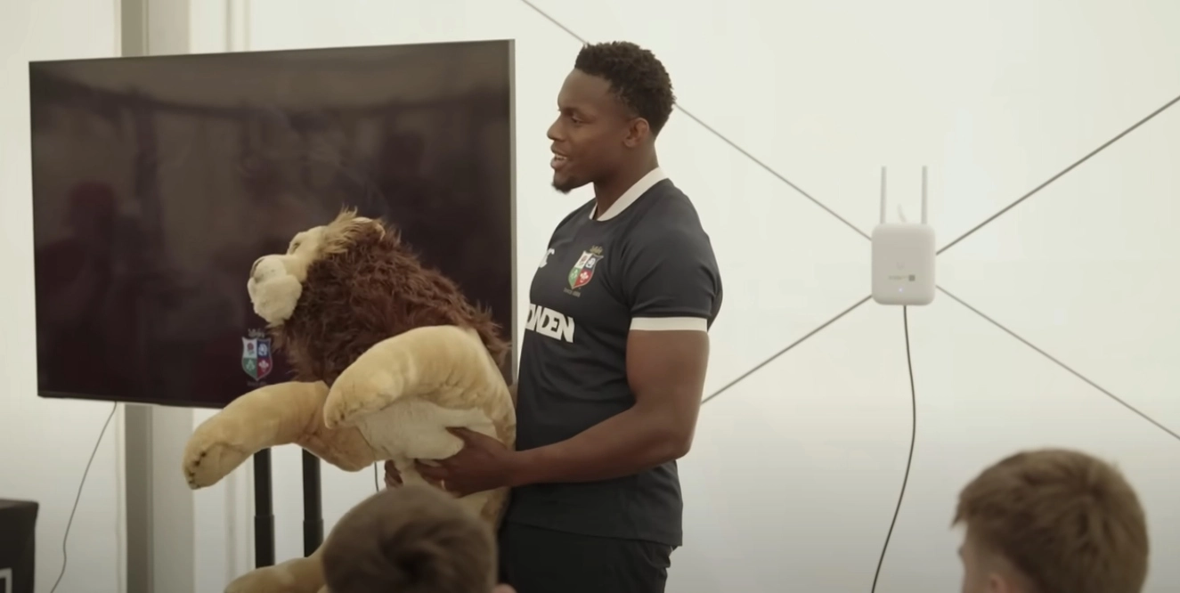 Lions skipper Itoje, who once was in charge of BIL, officially handed it over to Pollock