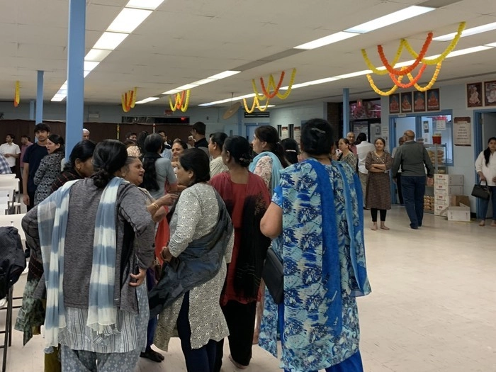 Regina's Gujarati community gathered at the Shree Swaminarayan Gurukul Rajkot Sansthan on Monday, June 16, 2025 for a memorial and prayer service for Piyushkumar Patel who died in the Air India crash.