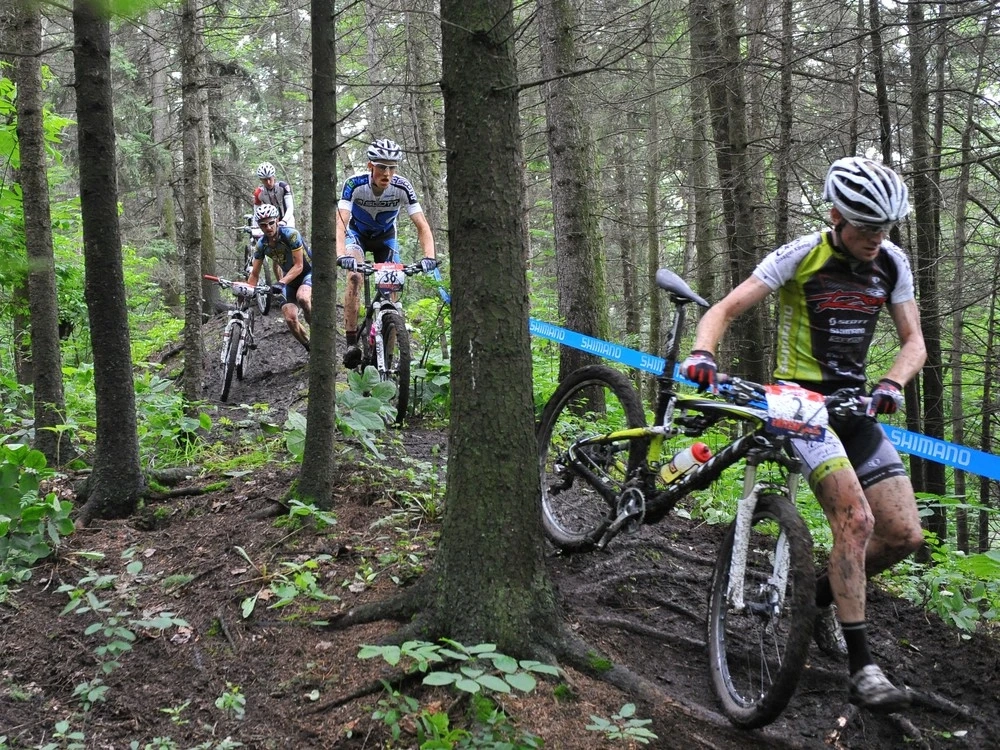 mountain biking