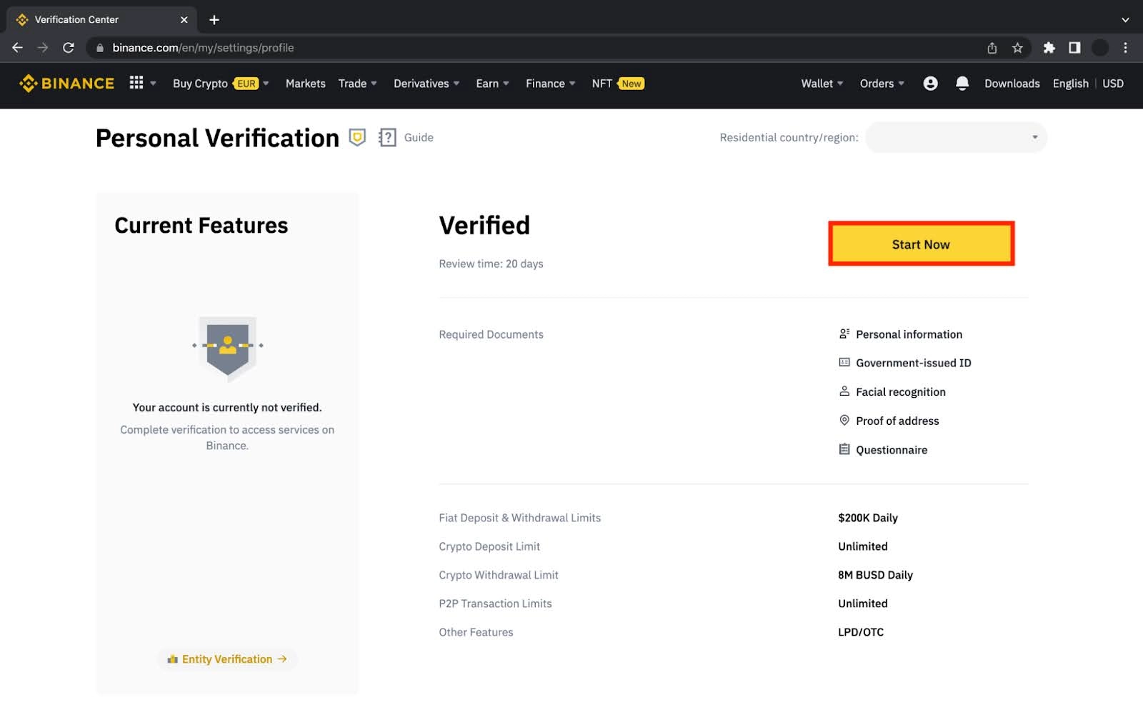 kyc-on-binance