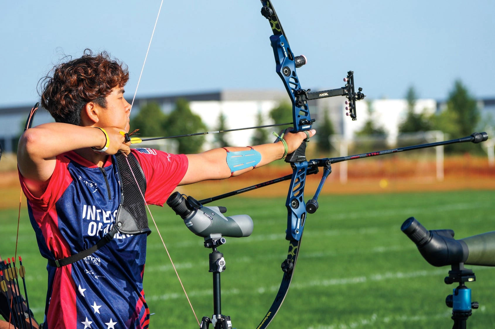 jin kang, archery, regis high school, new york city.
