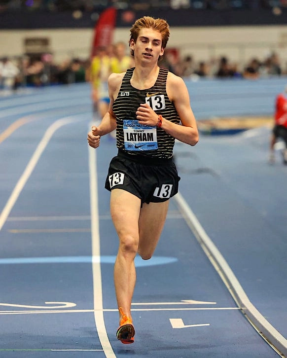 tommy latham, track and field, mile, marist high school, atlanta.