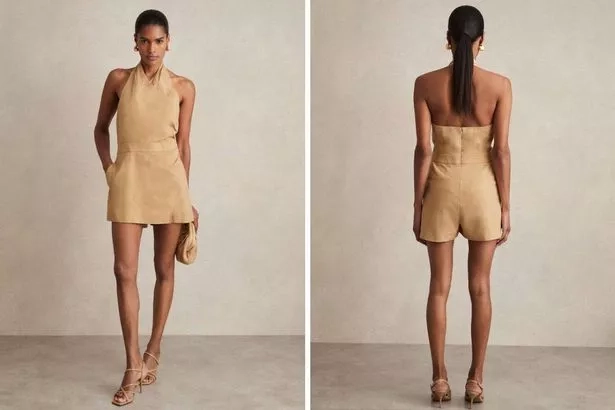 Reiss Pia skort playsuit