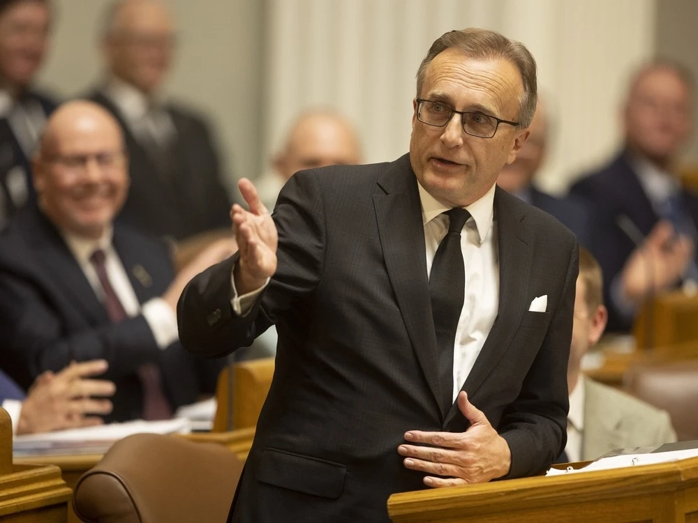 Saskatchewan Finance Minister Jim Reiter