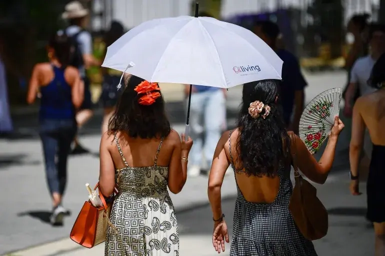 In Spain, the temperature soared past 46 degree C in some areas. While across the border, Portuguese authorities issued red heat alerts across seven regions as temperature climbed 43 degree C. (Image: AFP)