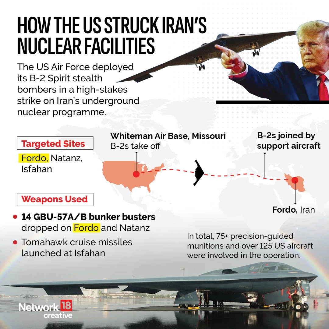 All about US strikes on three Iranian nuclear sites