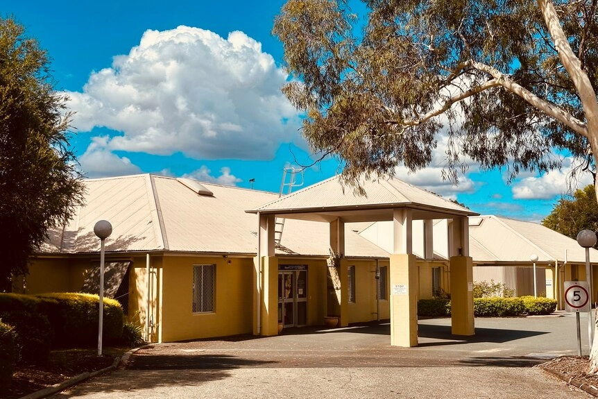 exterior view of aged care facility