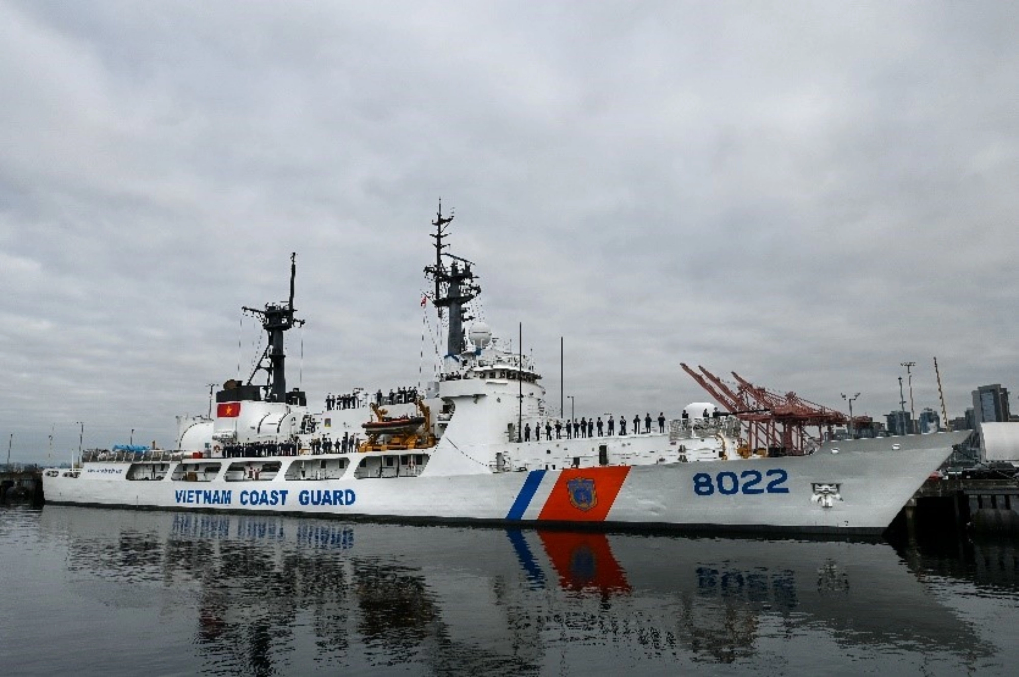 U.S. Transfers Coast Guard Ship to Vietnam