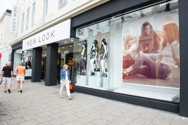 New Look clothing store storefront.