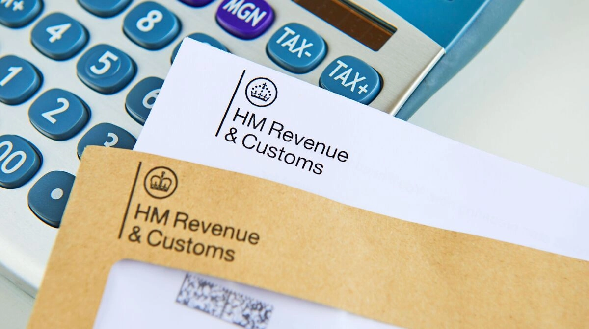 HMRC notification letter.