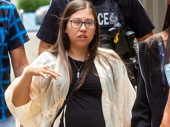 Koree Dockstater walks out of the London courthouse on Friday, July 4, 2025, after being convicted of manslaughter.