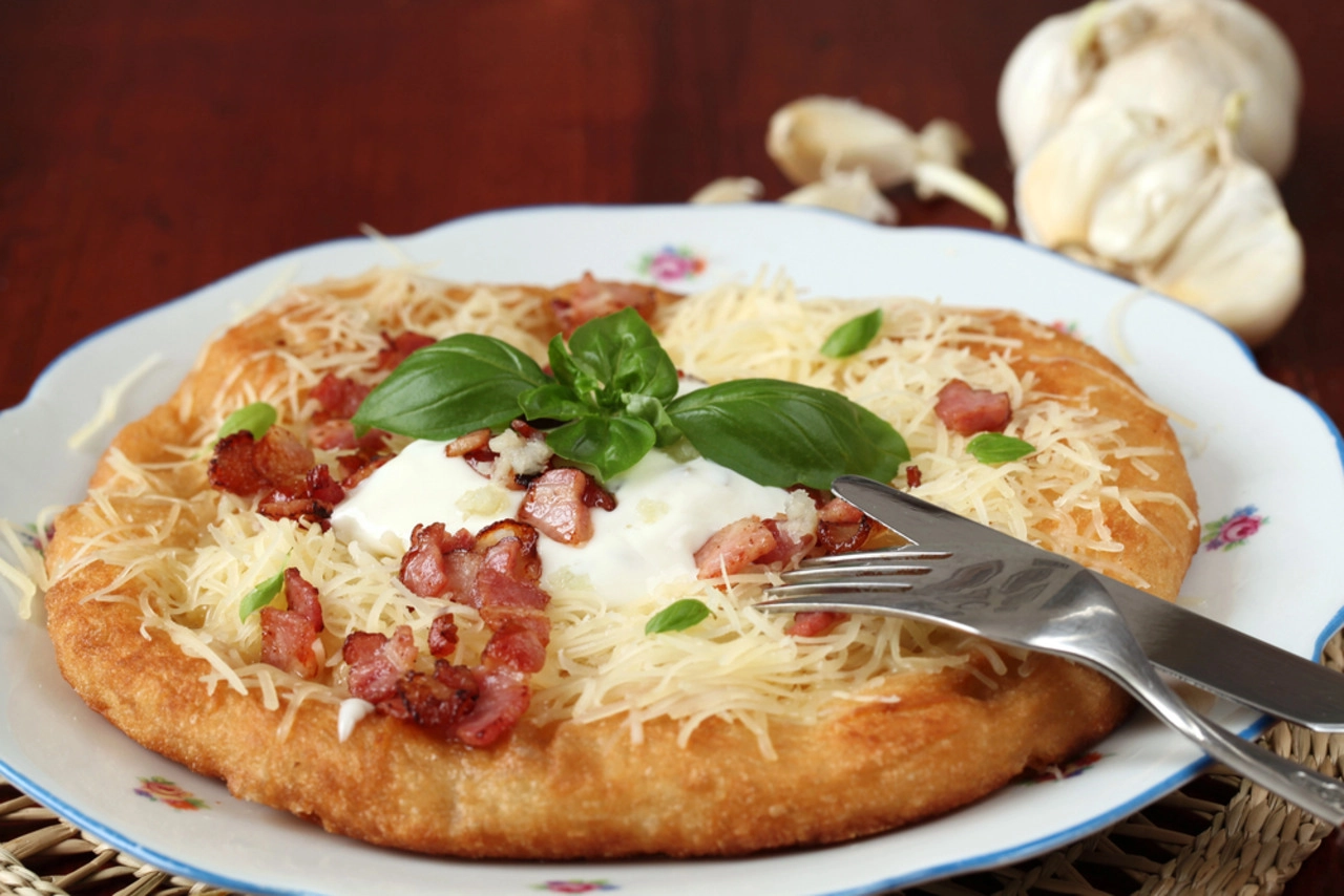 l�ngos beach food hungary