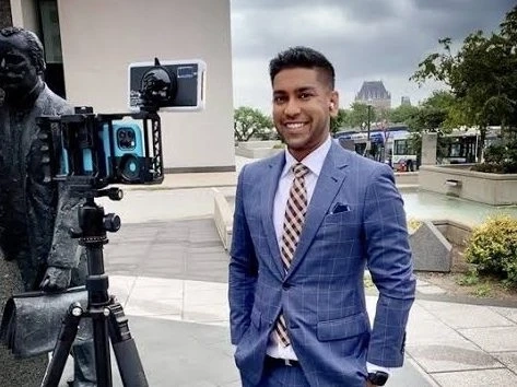 Travis Dhanraj is pictured in a handout photo.