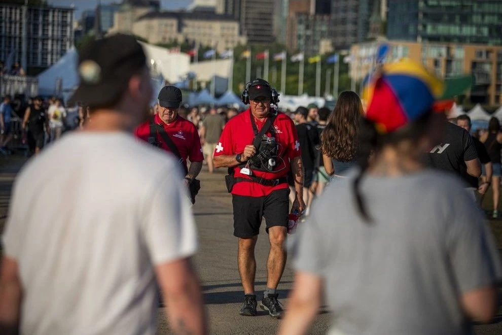 Bluesfest Heat Fans