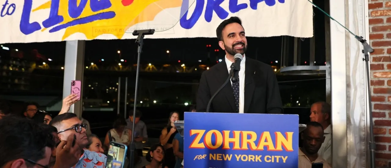 Mayoral Candidate For New York Zohran Mamdani Holds Primary Election Night Party