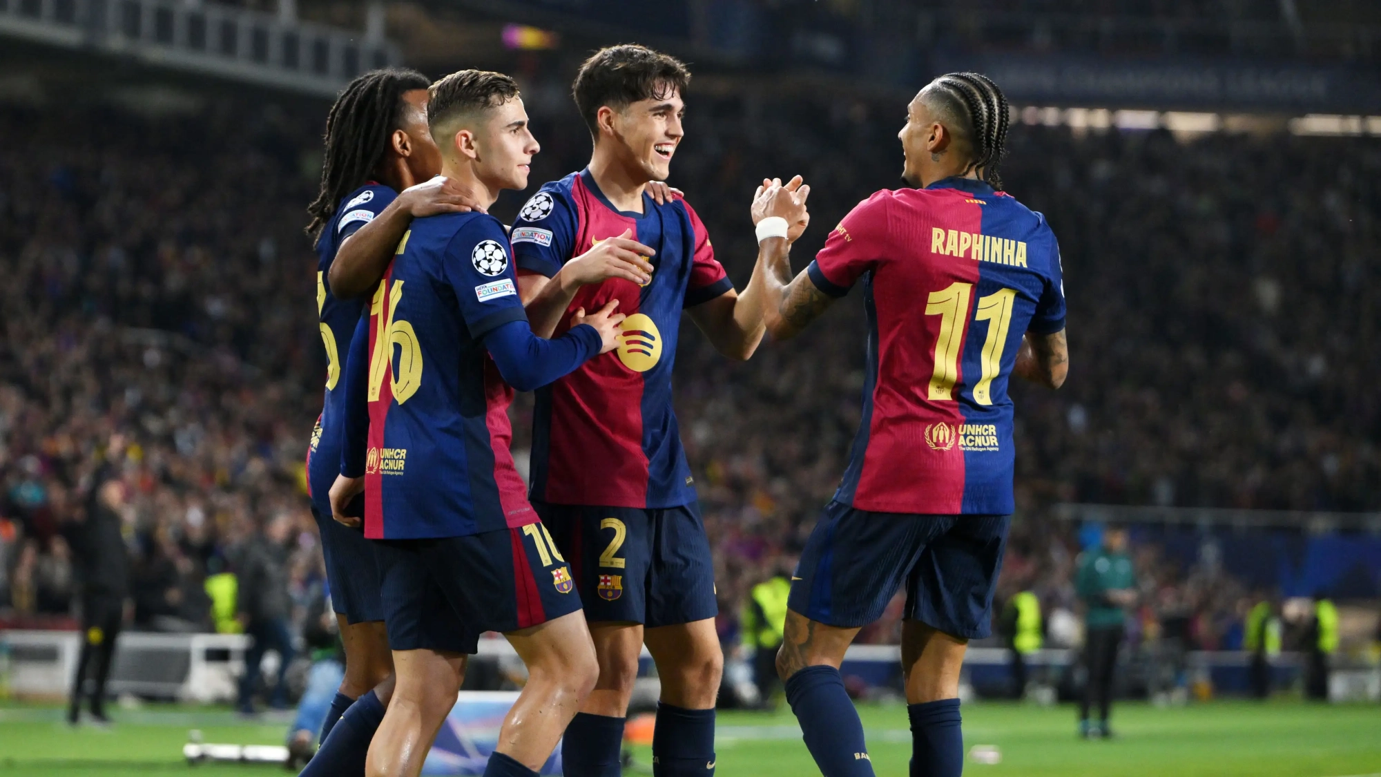 FC Barcelona v Borussia Dortmund - UEFA Champions League 2024/25 Quarter Final First Leg