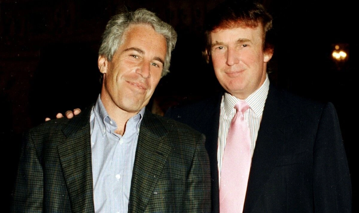 Jeffrey Epstein and Donald Trump 