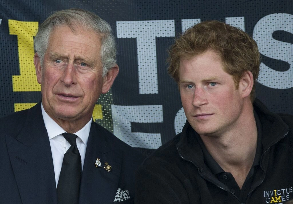 Prince Harry and King Charles