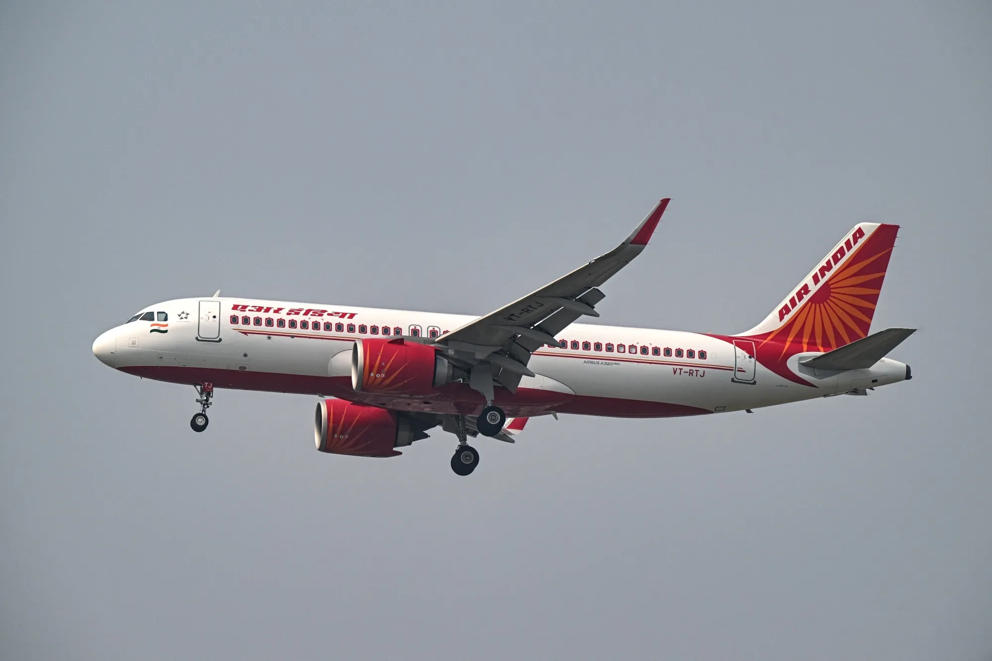Air India Ltd. Aircraft In New Delhi