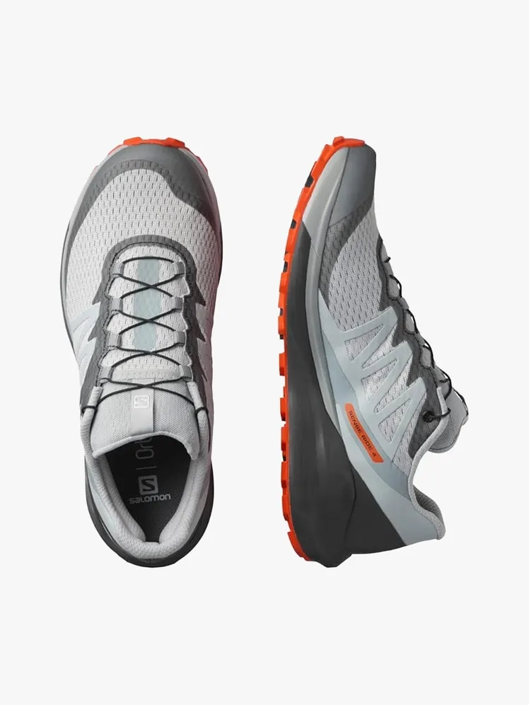 Salomon Sense Ride 5 SR in branded component on a light gray background