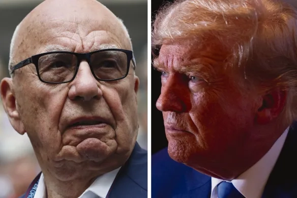 Donald Trump has filed defamation action against Rupert Murdoch and News Corporation over a Wall Street Journal story.
