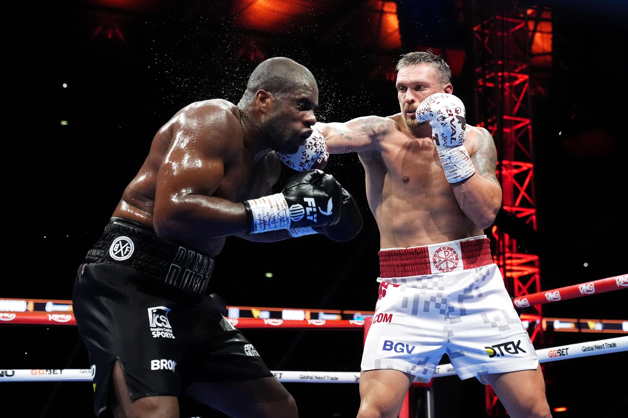 Daniel Dubois was beaten by Oleksandr Usyk at Wembley
