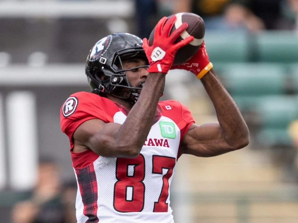 Eugene Lewis of the Ottawa Redblacks