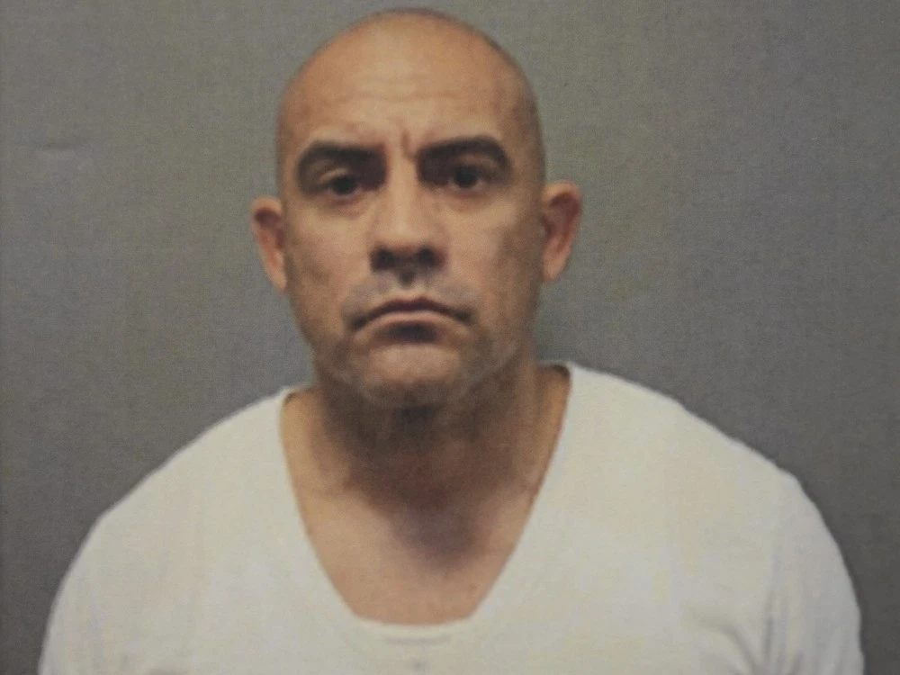 Eduardo Valdivia, an FBI special agent, is pictured in a mugshot provided by the Montgomery County (Md.) Department of Police, Nov. 26, 2024.