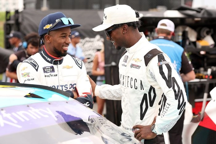 Lavar Scott, Alpha Prime Racing Chevrolet, Raja Caruth, Chevrolet