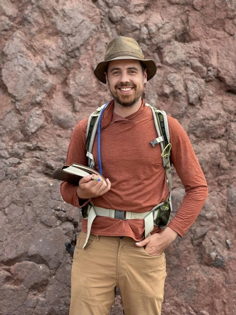 Daniel Green at Lothagam, a Site in Northern Kenya